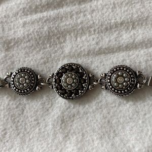 Brighton bracelet, black beading